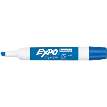 Dry Erase Marker Chisel Tip - Blue